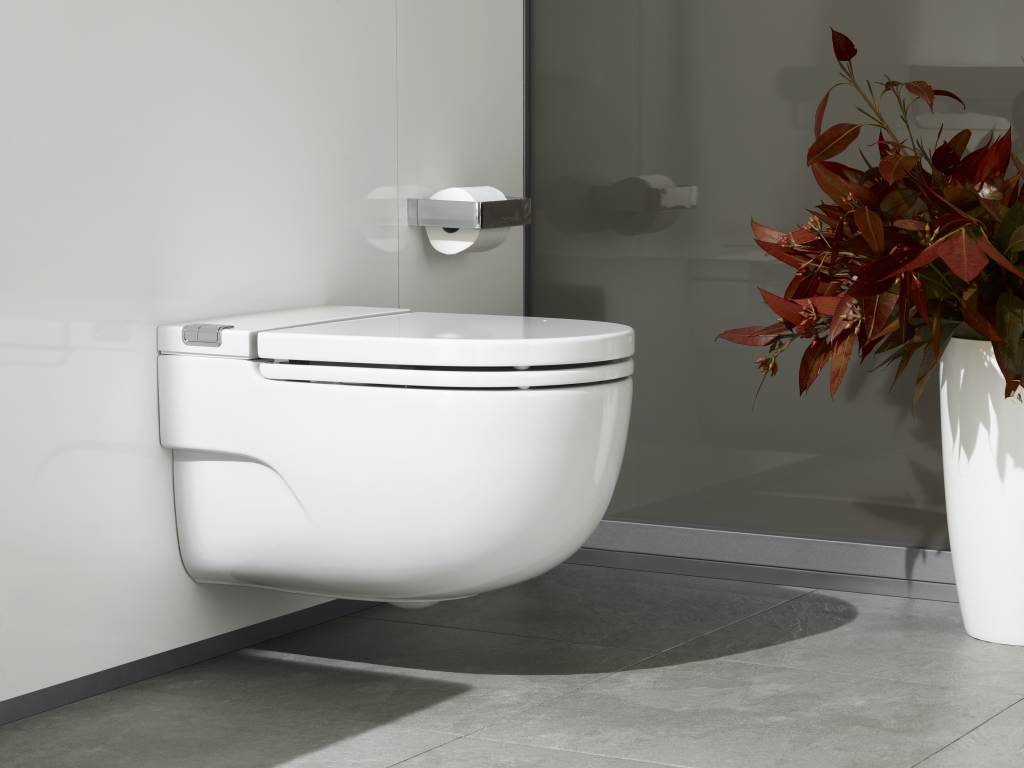 wall-mounted WC