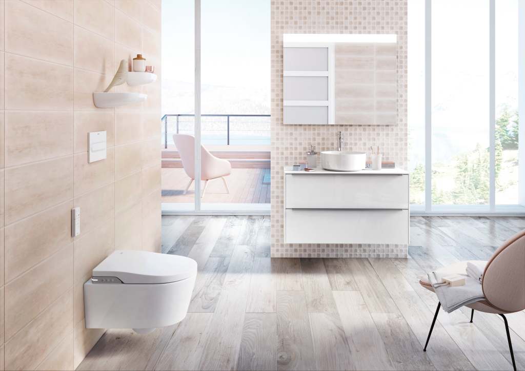 back-to-wall WC