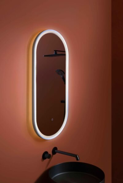 OVAL Mirror With Light